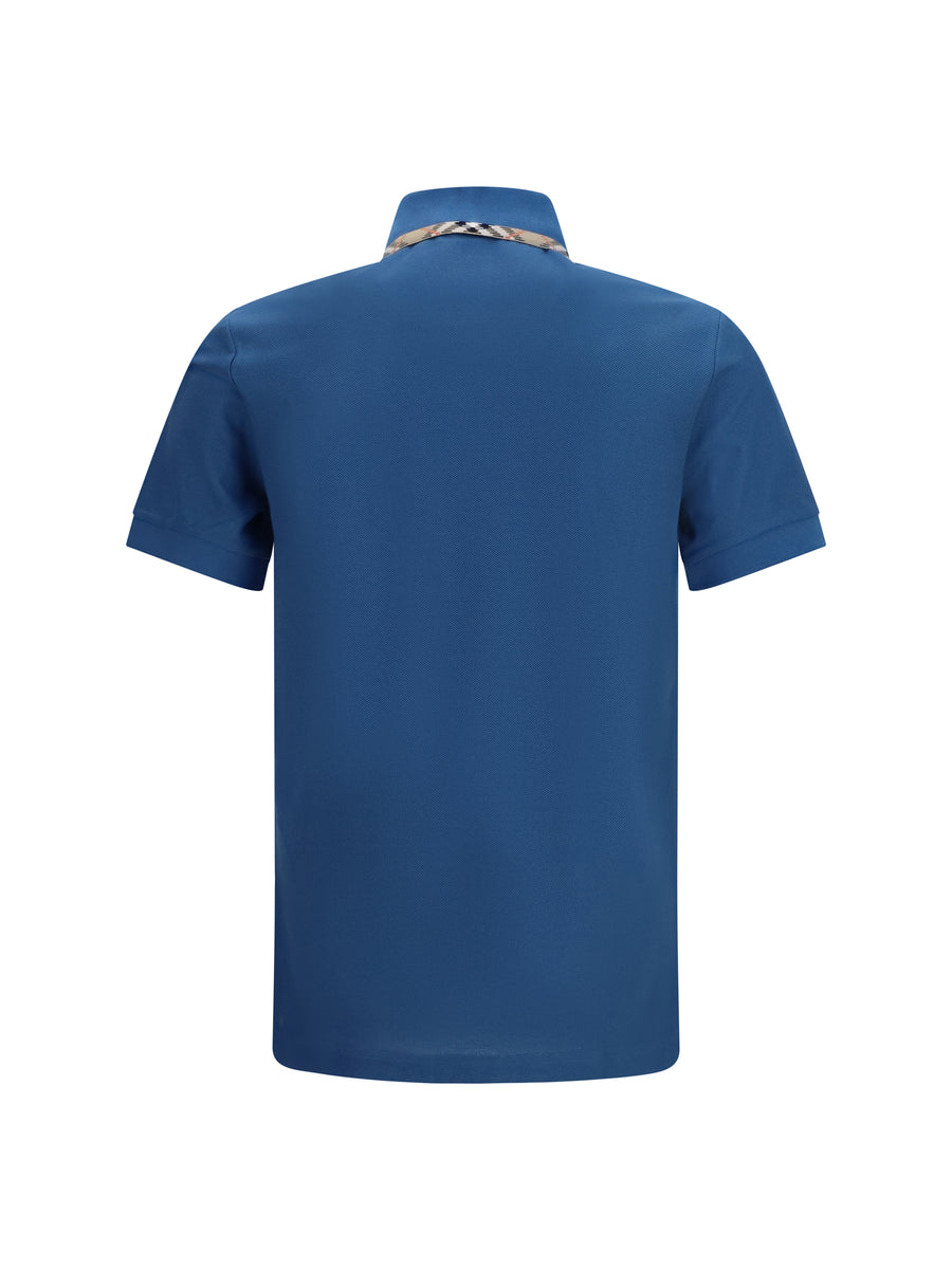 Polo Shirt Cotton Officers Blue