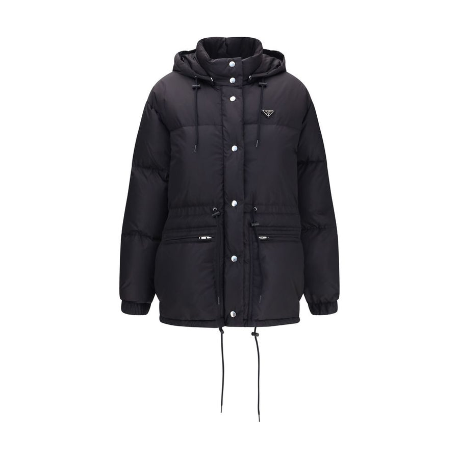 Black Goose Down Parka Clothing