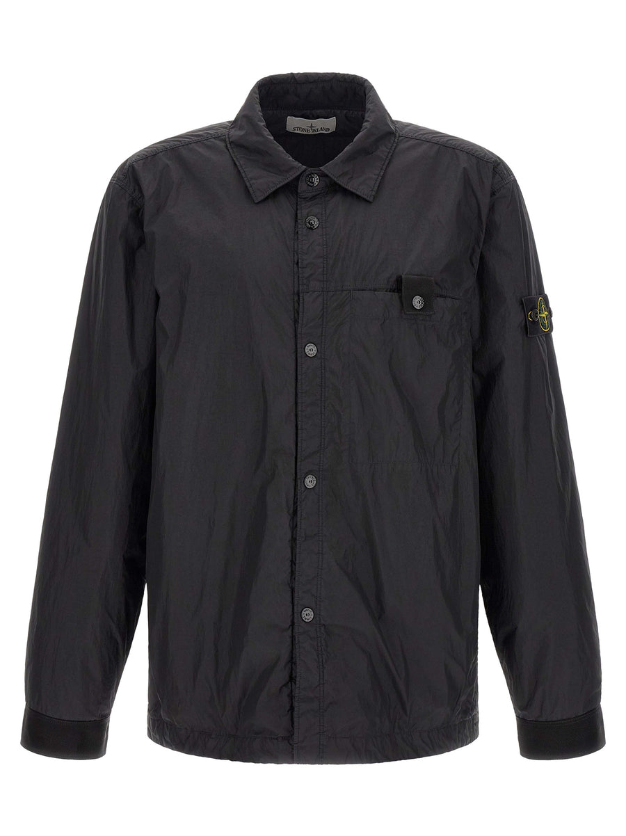 Black Polyamide Shell Jacket Clothing