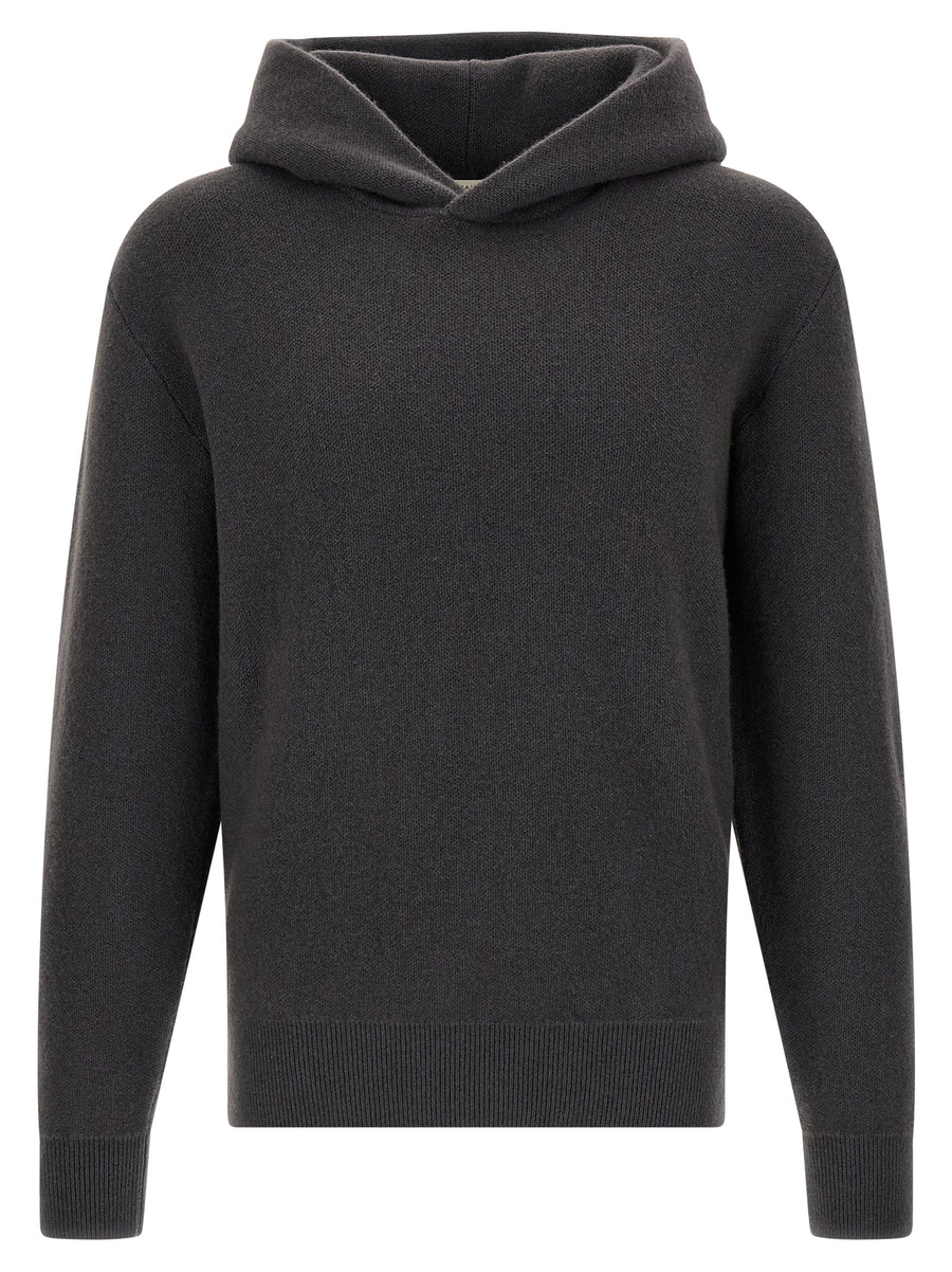 Gray Cashmere Cardigan Clothing
