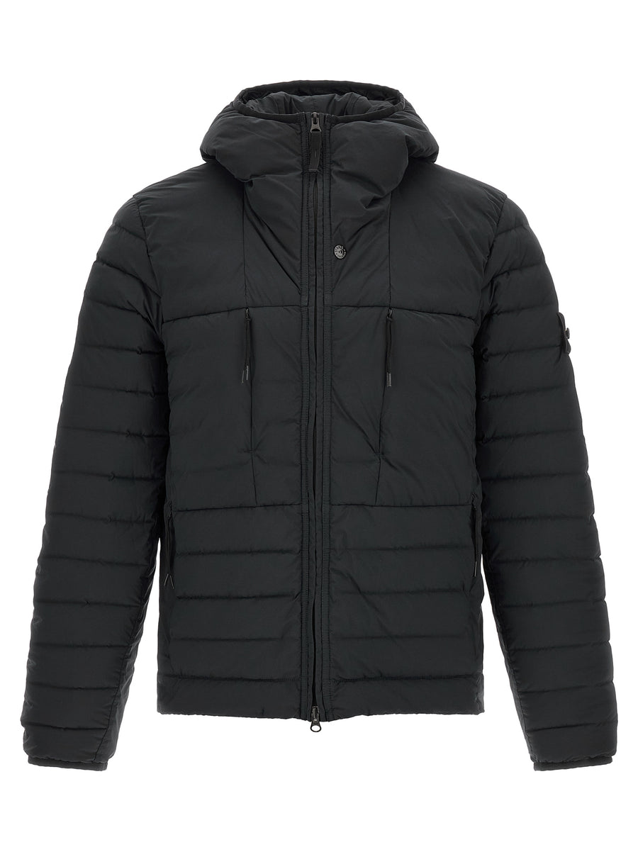 Black Polyamide Shell Jacket Clothing