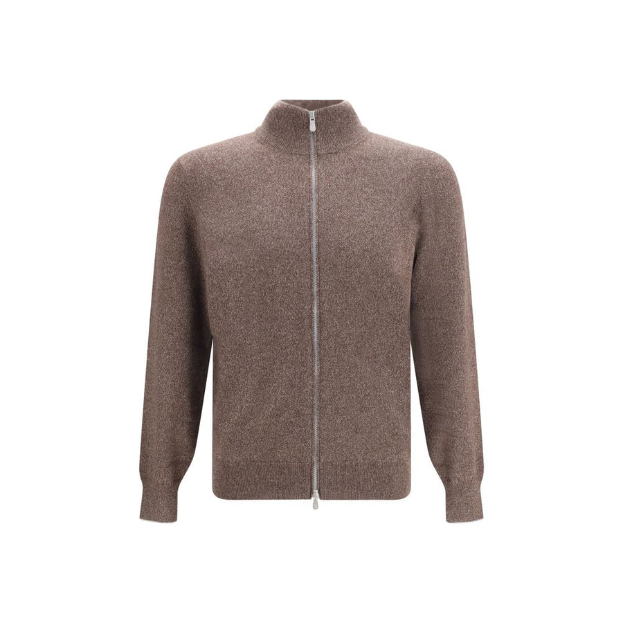 Brown Cashmere Cardigan Clothing
