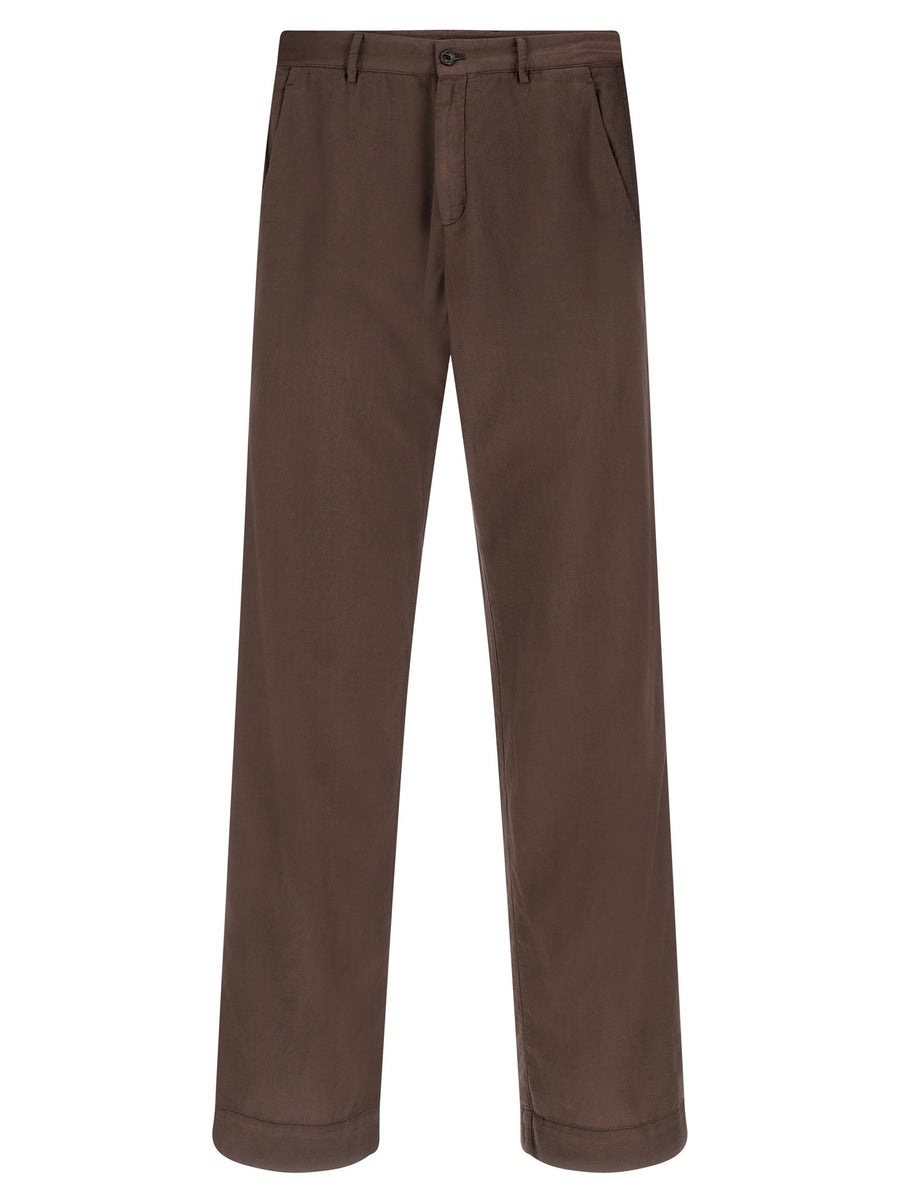Cellar Door Drift Trousers — Brown