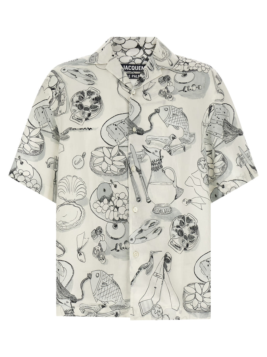 Bicolor Viscose Blouse