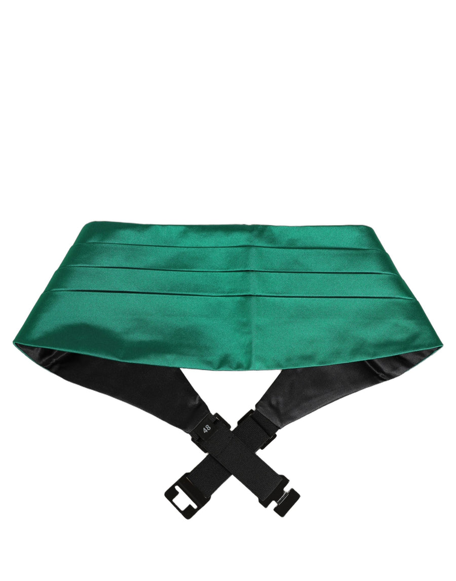Green Men Silk Belt Waist Cummerbund