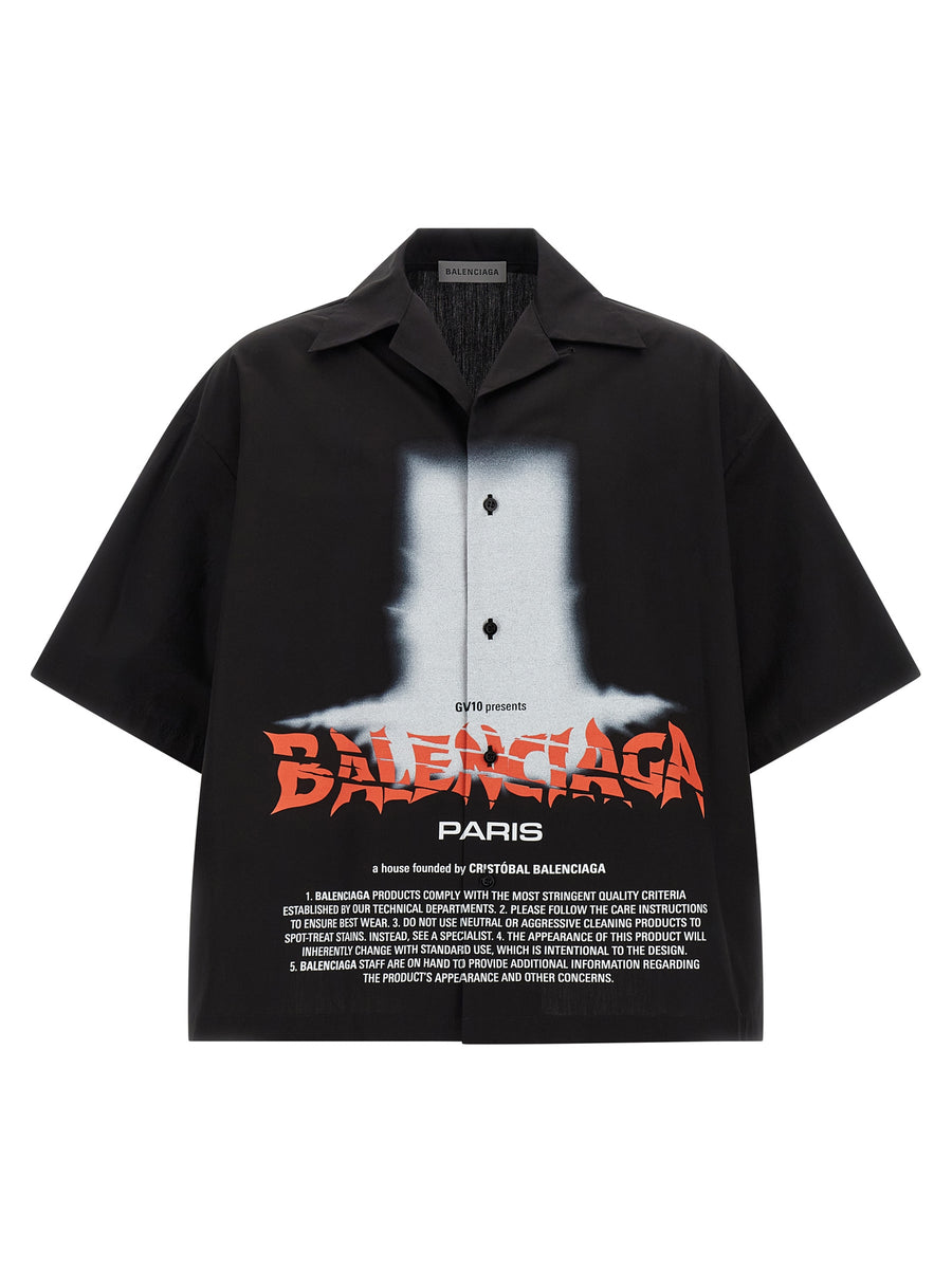 Black Cotton Blouse