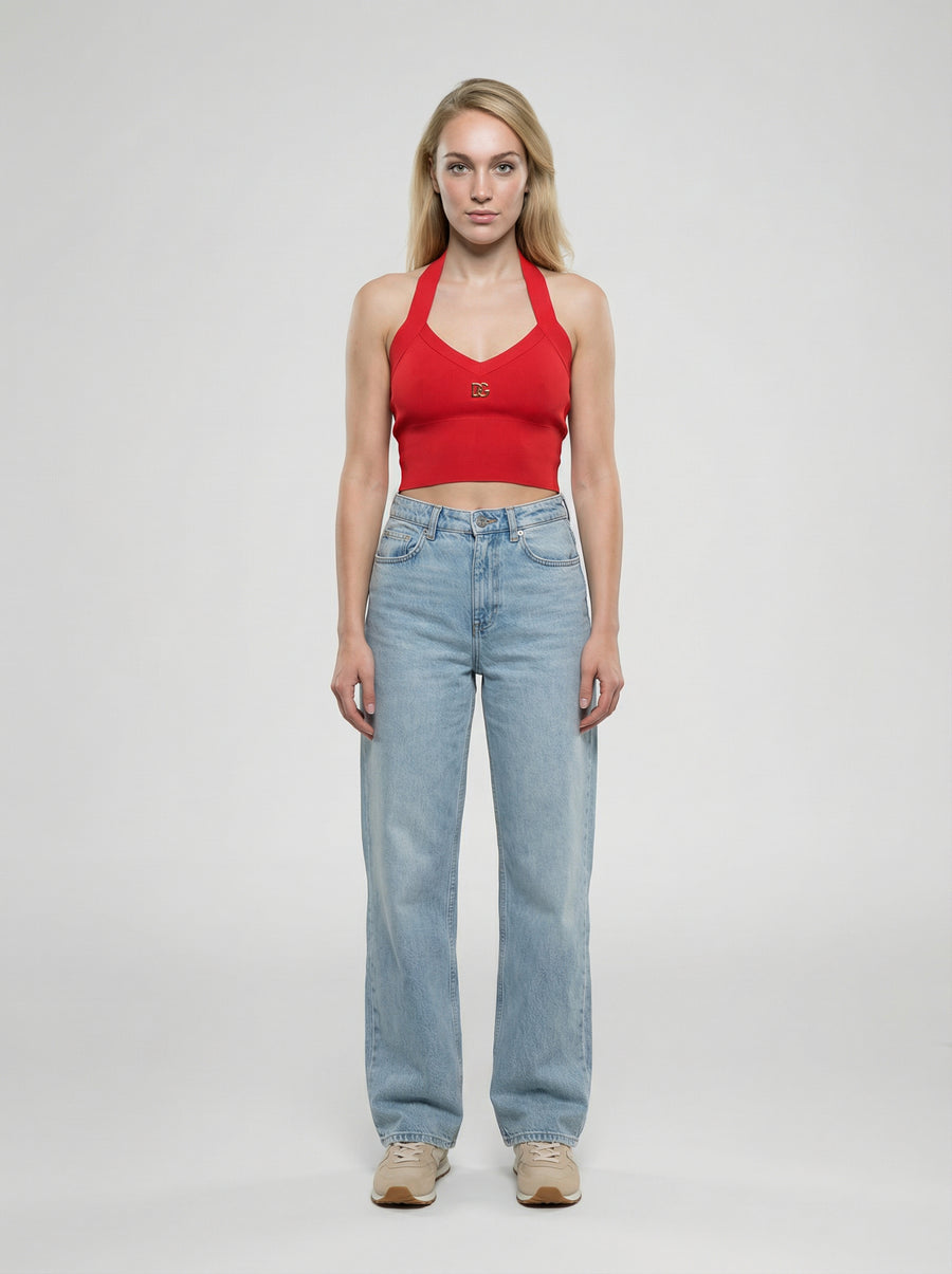 Red Cashmere Tank Tops