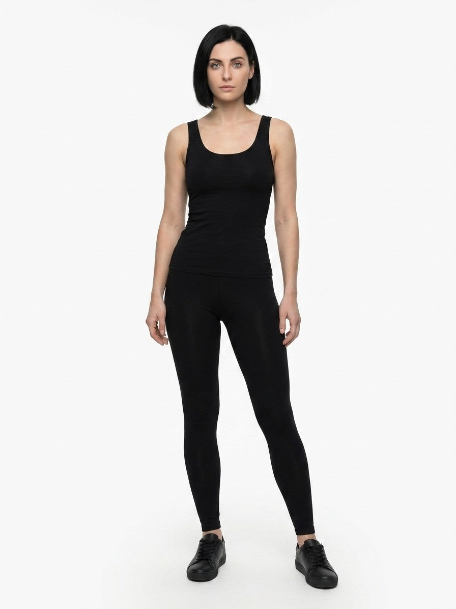 Black Cashmere Leggings Clothing