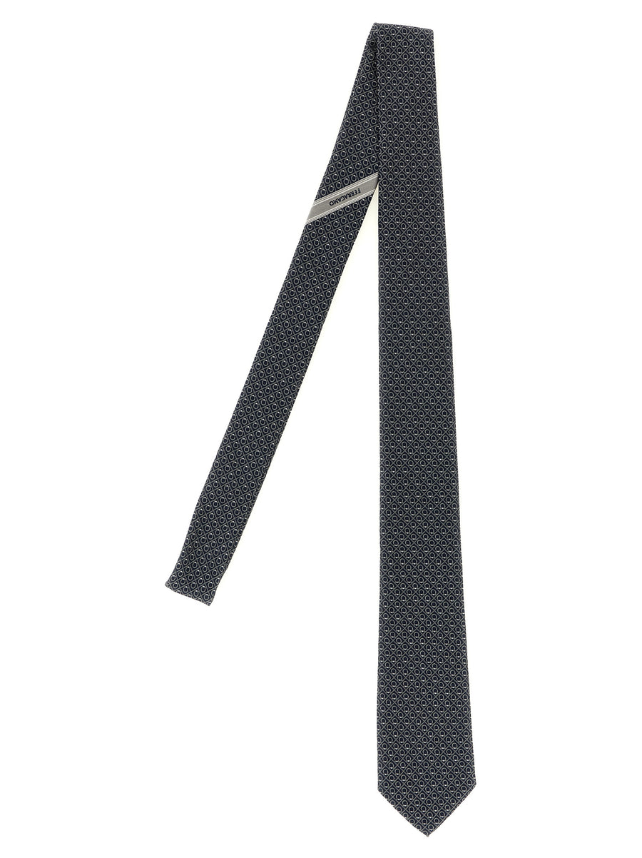 Black Silk Tie