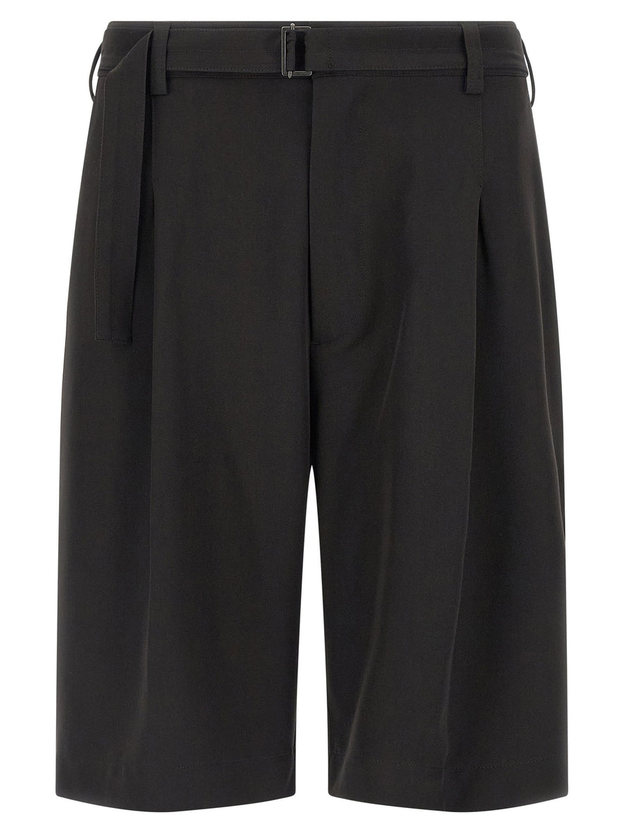 Cellar Door Viper Bermuda Shorts — Black