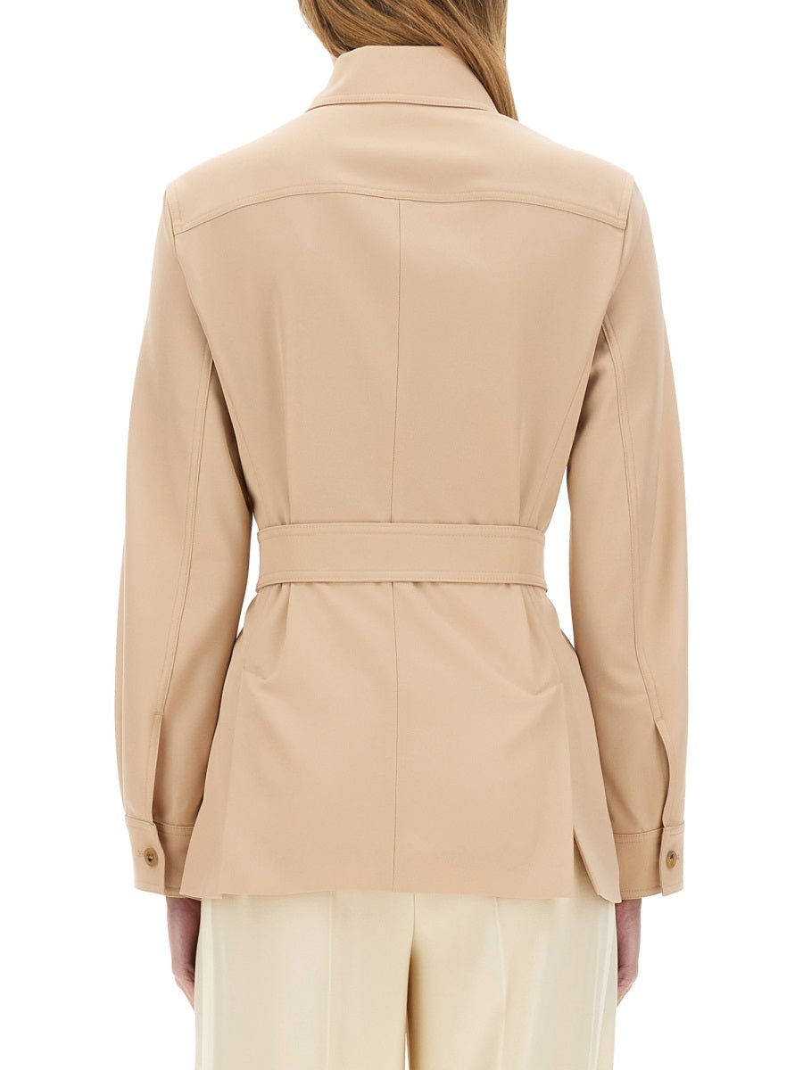 Jacket Pulvinus Beige Virgin Wool