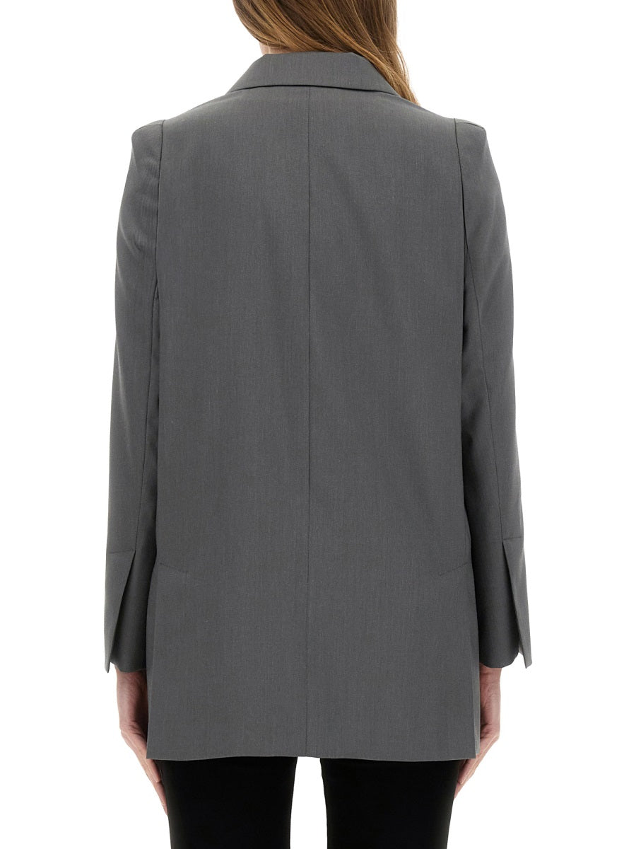 Jacket Hebrides Grey Virgin Wool
