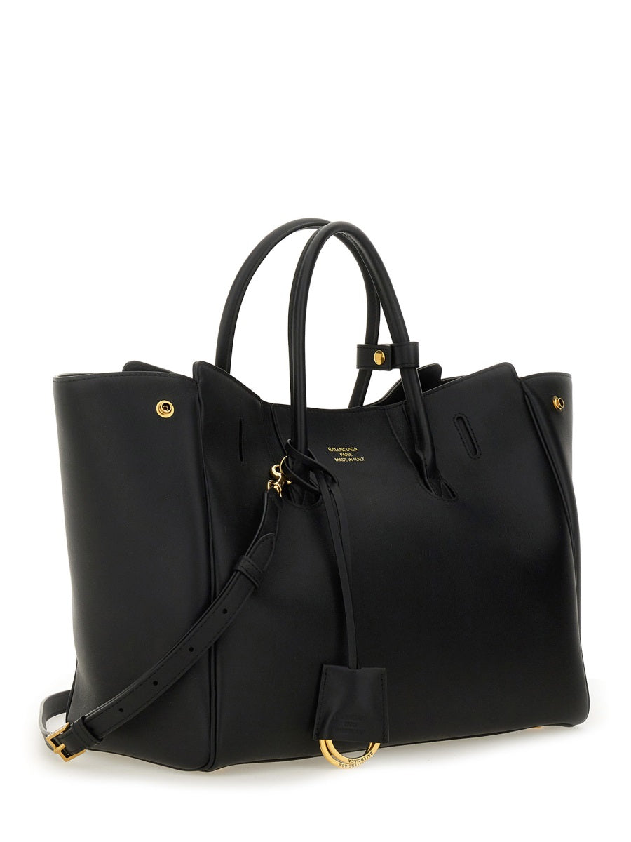 Bag Carry All Hampton Black Domesticated Calf Leather Shoulder