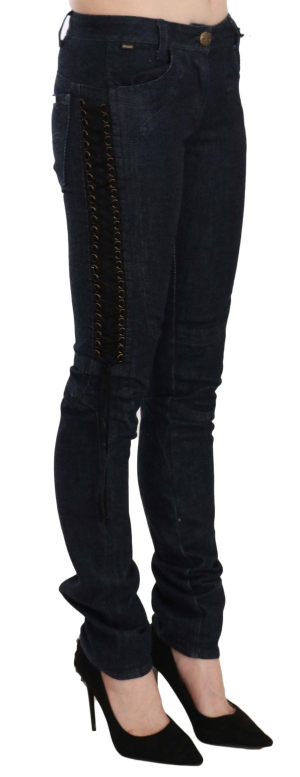 Just Cavalli 82% Cotton jeans in black