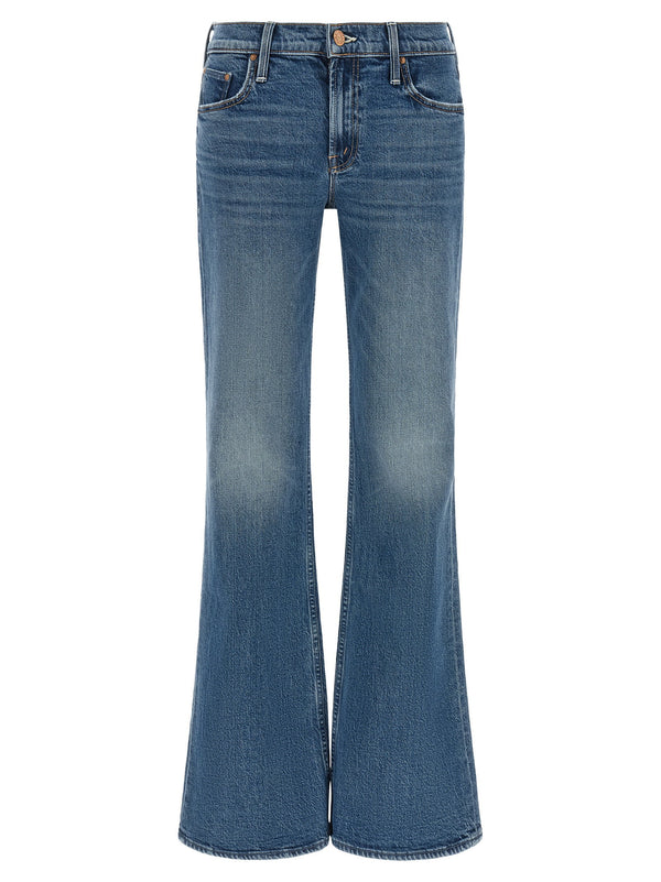 Mother The Jinx Heel Jeans — Blue