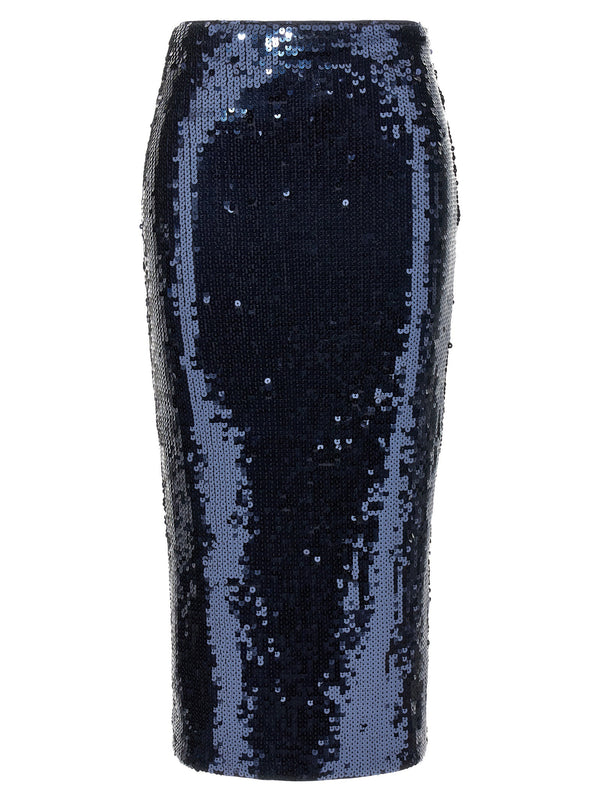Rotate Birger Christensen pencil skirt in navy