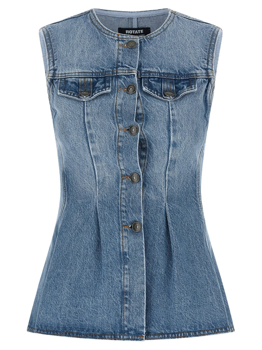 Rotate Birger Christensen tank top in blue