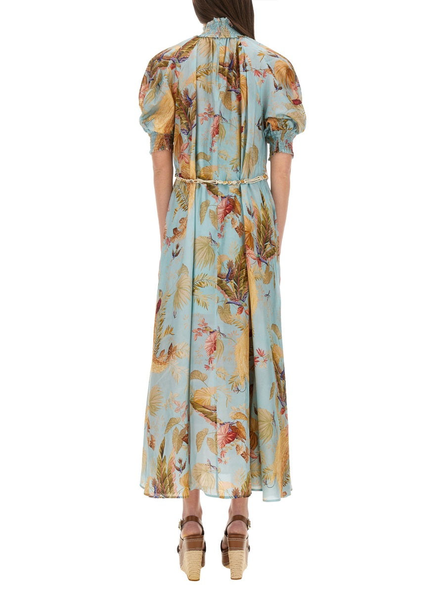 Ascension Maxi Dress Multicolour Silk