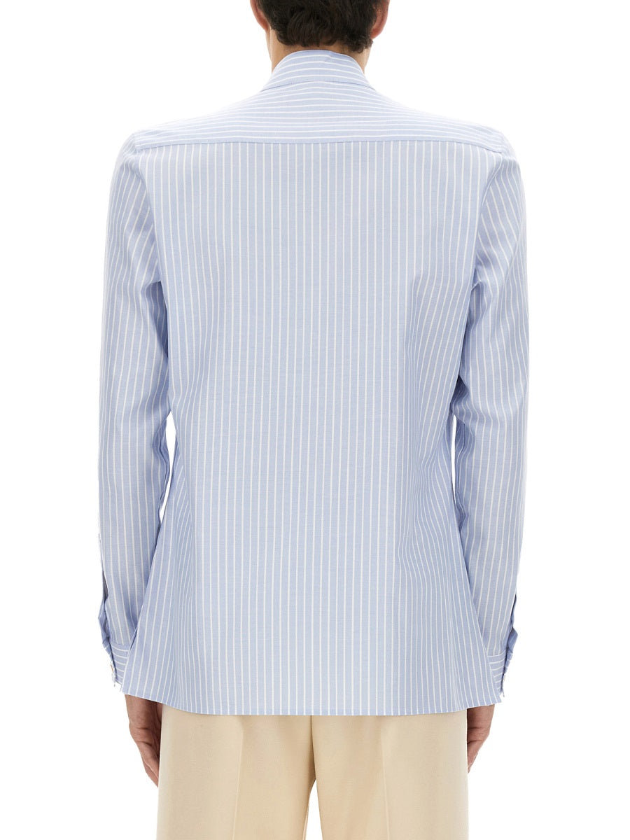 Oxford Cotton Shirt Baby Blue