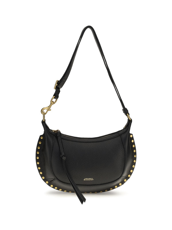 Isabel Marant 100% Calf Leather Bos Taurus shoulder bag in black