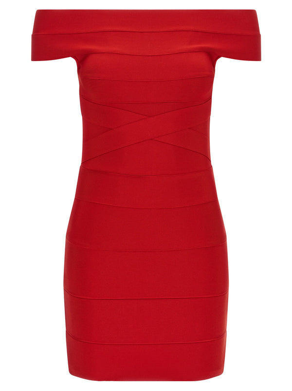 Rotate Birger Christensen Dress — Red