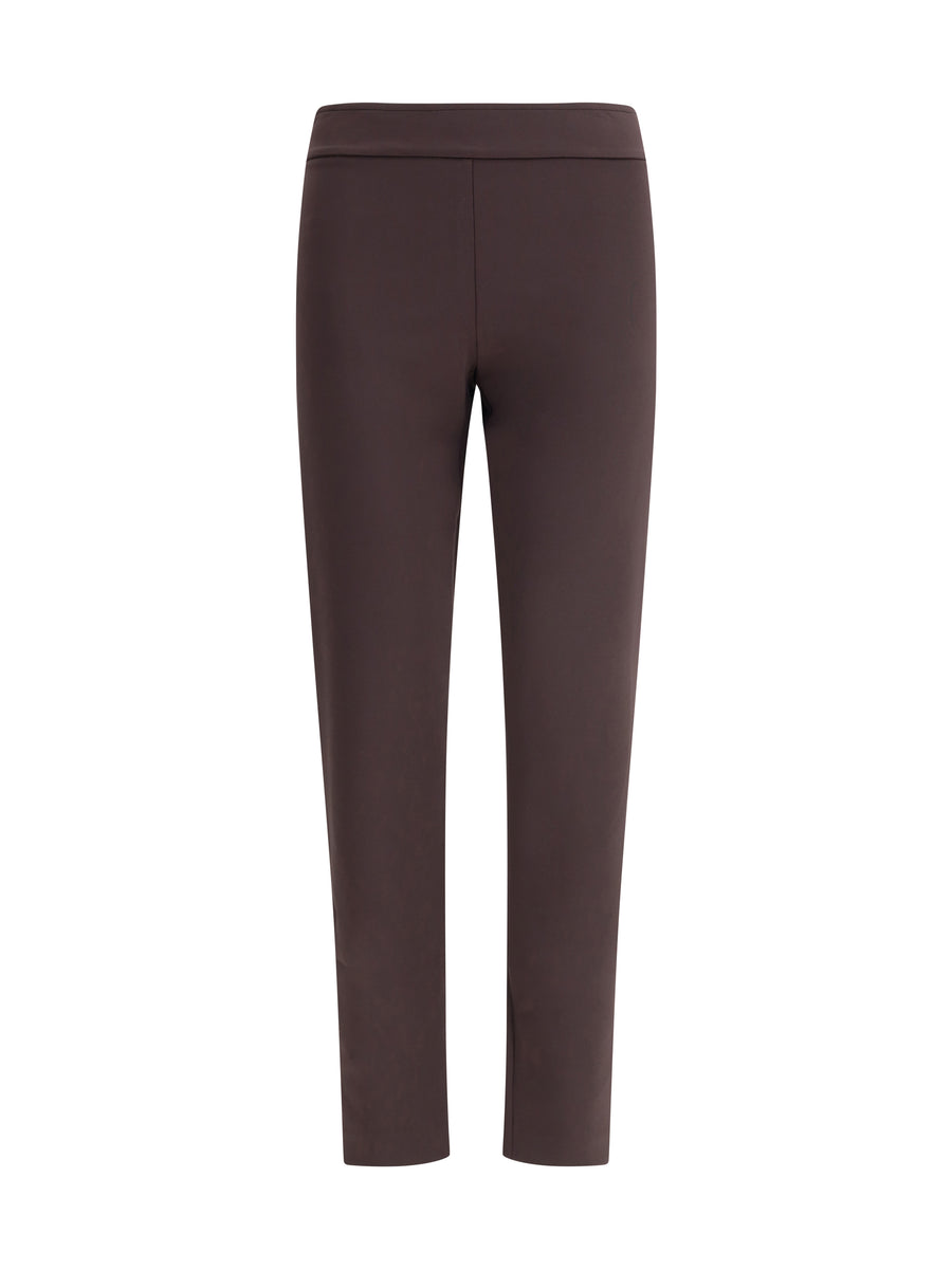 Pull-On Trousers Freedom Pant Brown Polyamide