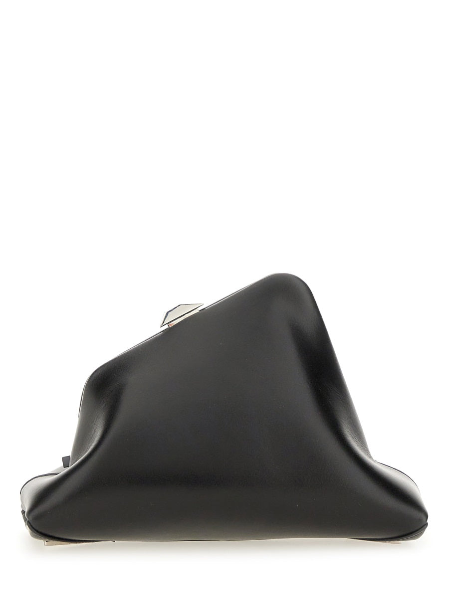 Clutch Day Off Small Black Calf Bos Taurus Bags