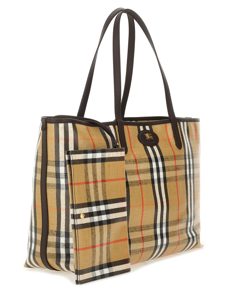 Shoulder Bag Tote Highlands Beige Cotton Handbags