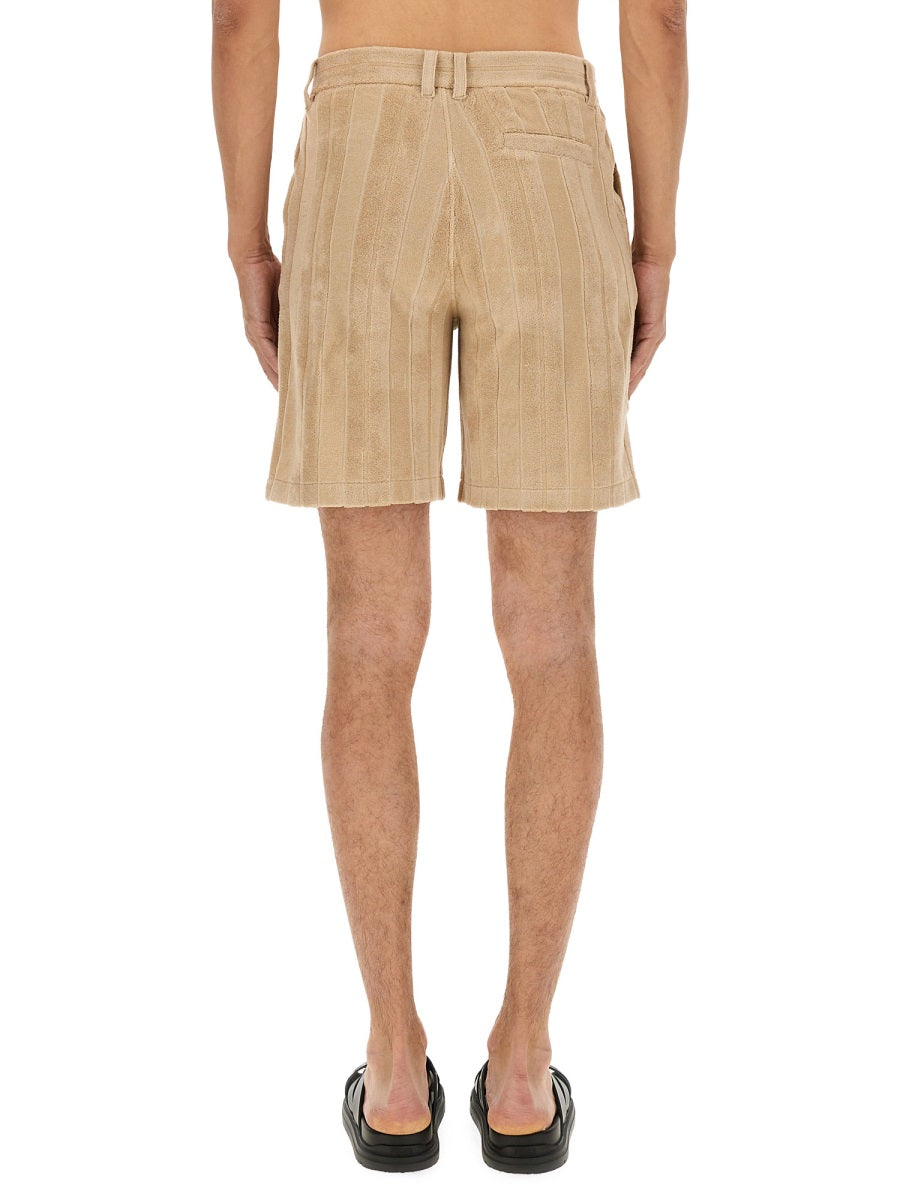 Swim Boxer Shorts Sea Beige Cotton
