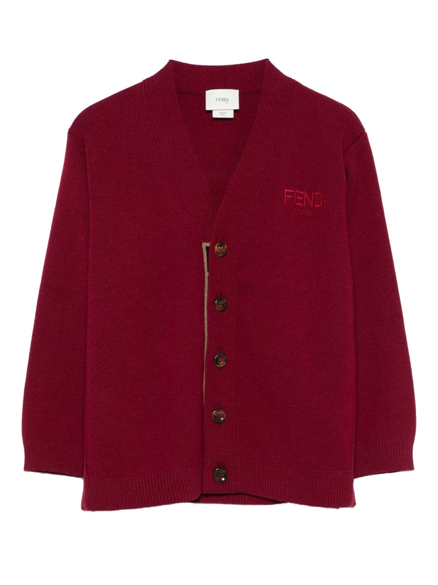 Cardigan Virgin Wool Multicolour Jumpers