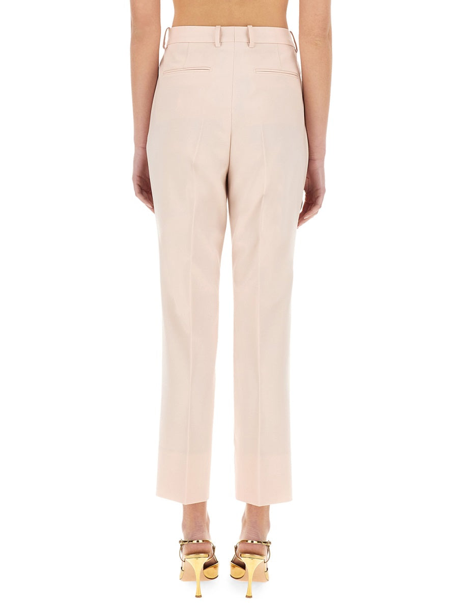 Sartorial Pants Wallis Powder Virgin Wool Trousers