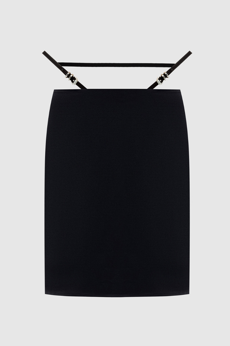 Givenchy Voyou Skirt_night Blue Clothing