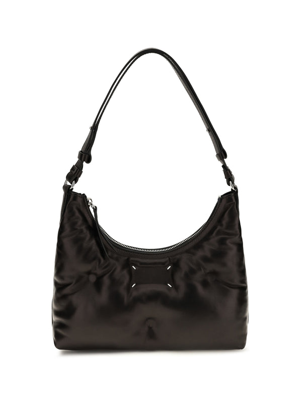 Maison Margiela 100% lamb shoulder bag in black