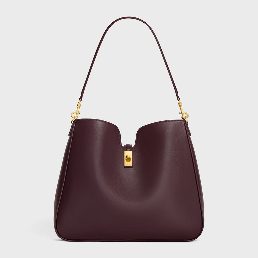 Celine Leather shoulder bag in brown