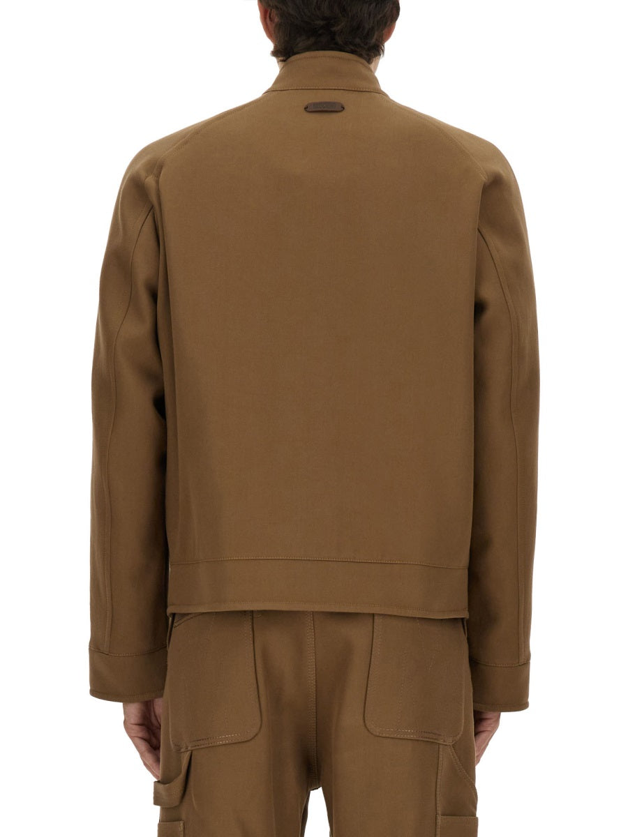 Cotton Jacket Brown