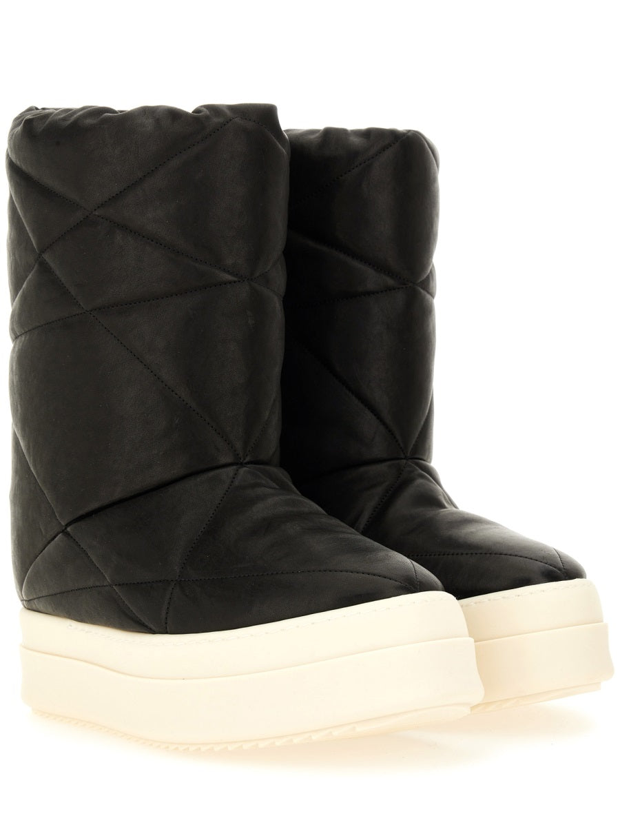 Boot Mega Bumper Lunar Black Leather