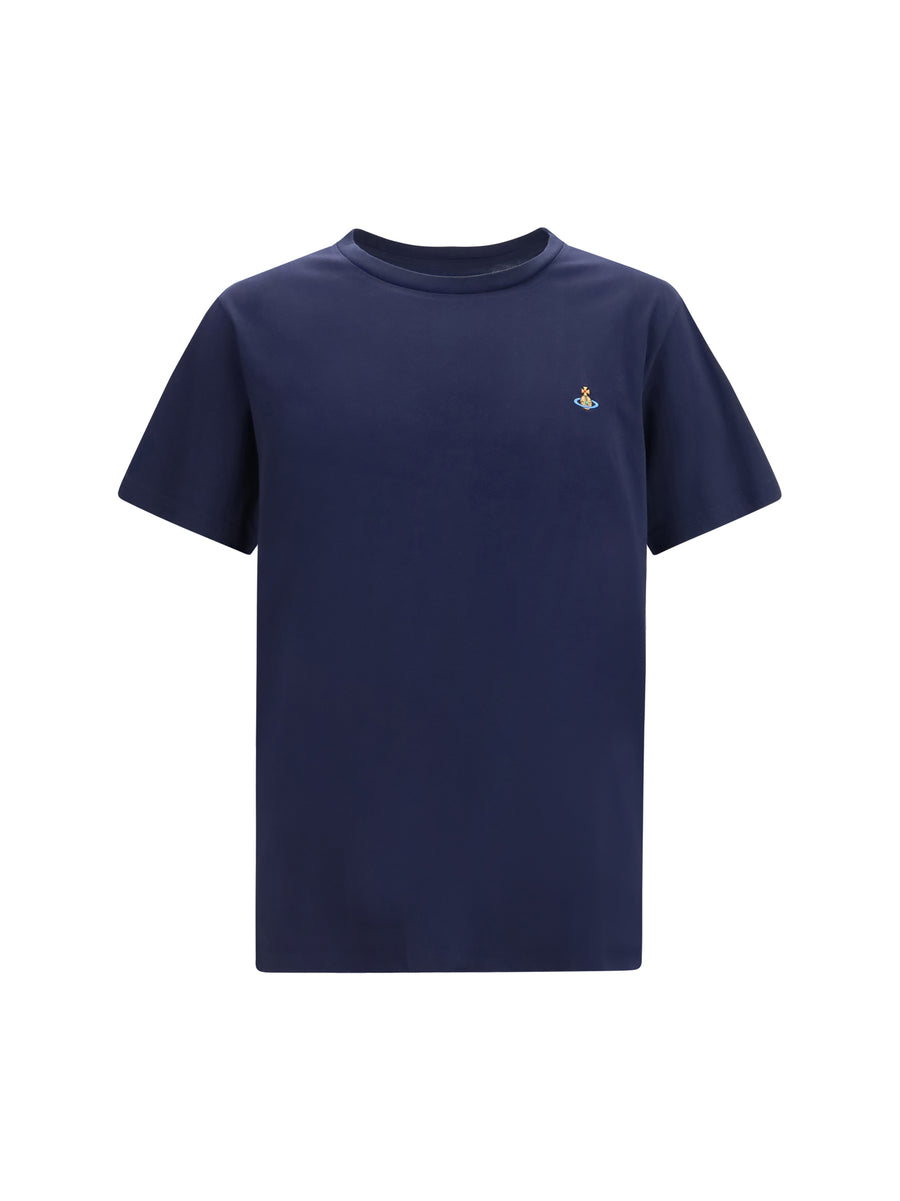 Classic Orb T-Shirt Navy Cotton T-shirts