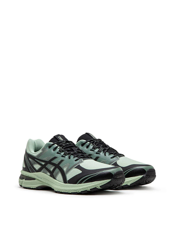 Asics Textile mesh upper sneaker in green