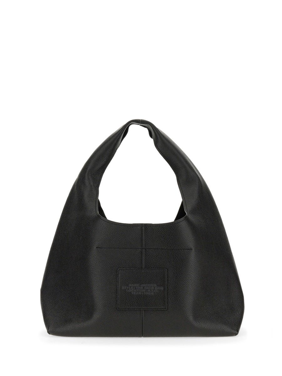 The Sack Bag Black Cow Leather Shoulder
