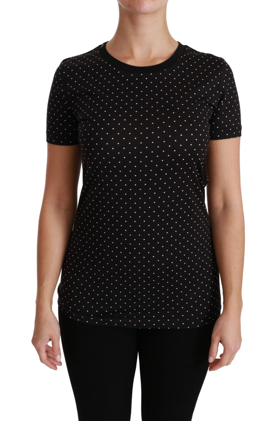 Dolce & Gabbana 100% Cotton t-shirt in black