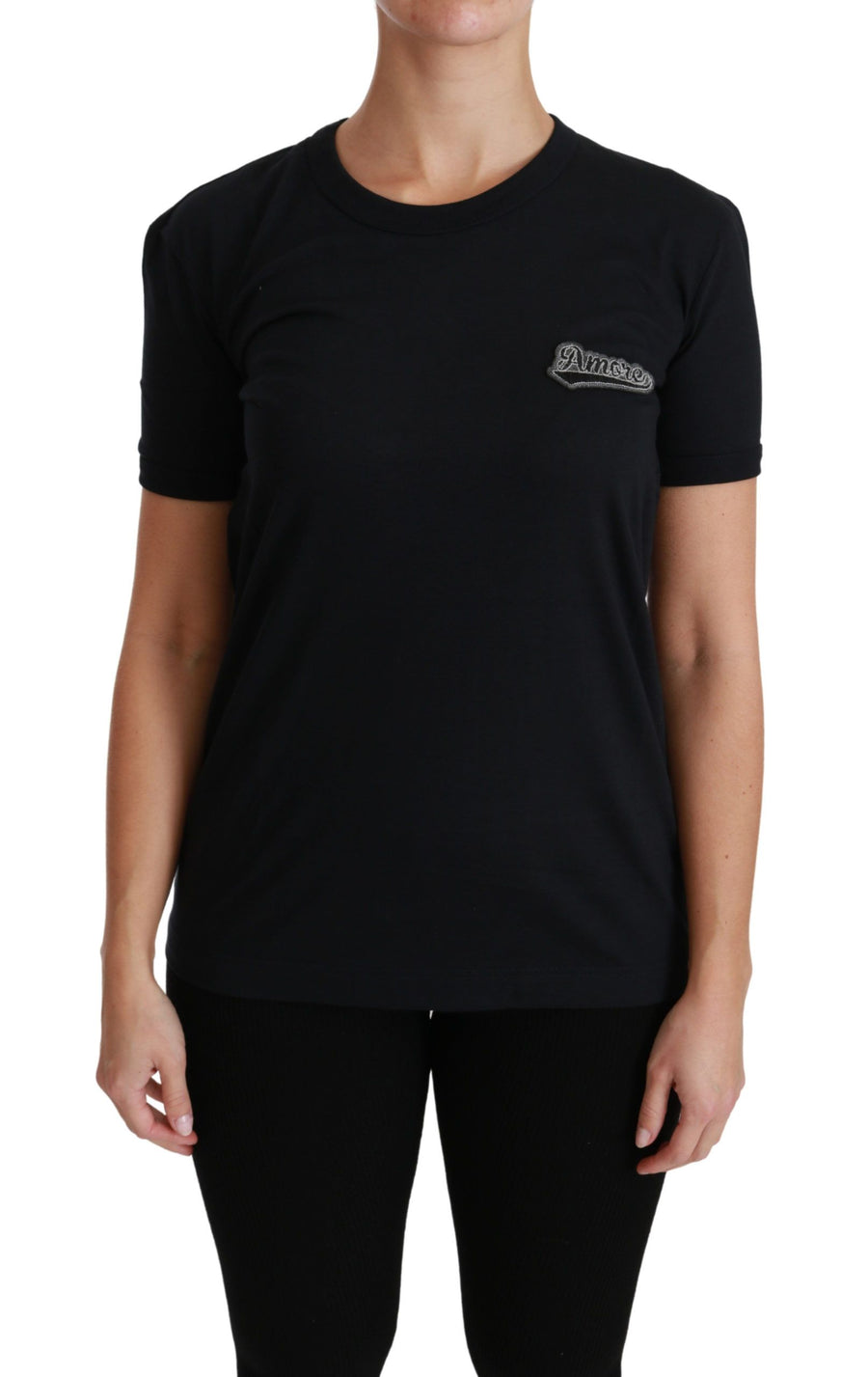 Dolce & Gabbana 100% Cotton t-shirt in black