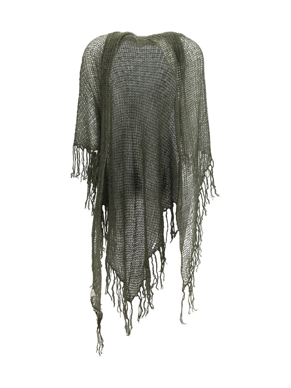 Mirror In The Sky 100% Cashmere scarf in green