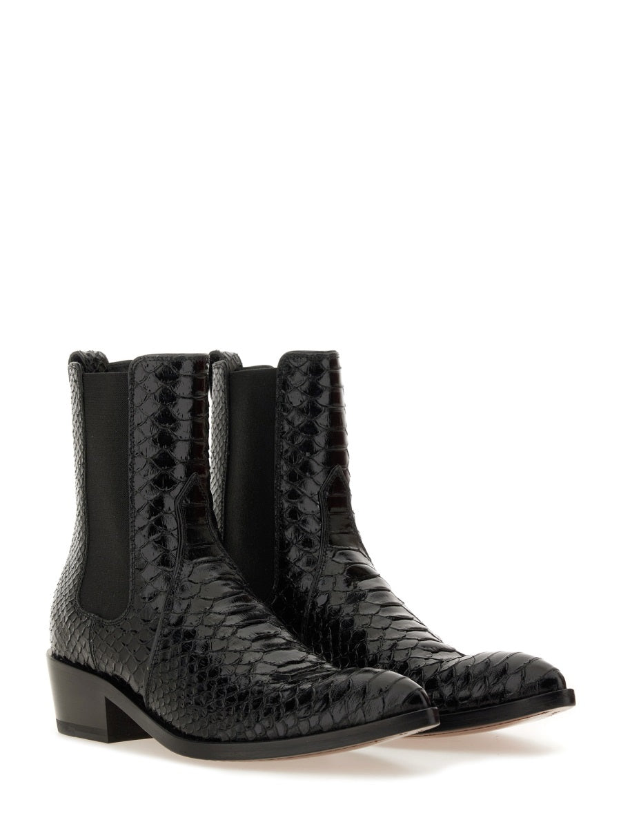 Leather Boot Black Calf
