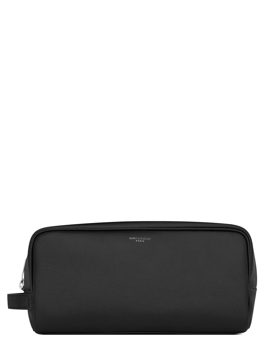 Beauty Case Black Main: Calf Skin Clutch Bags