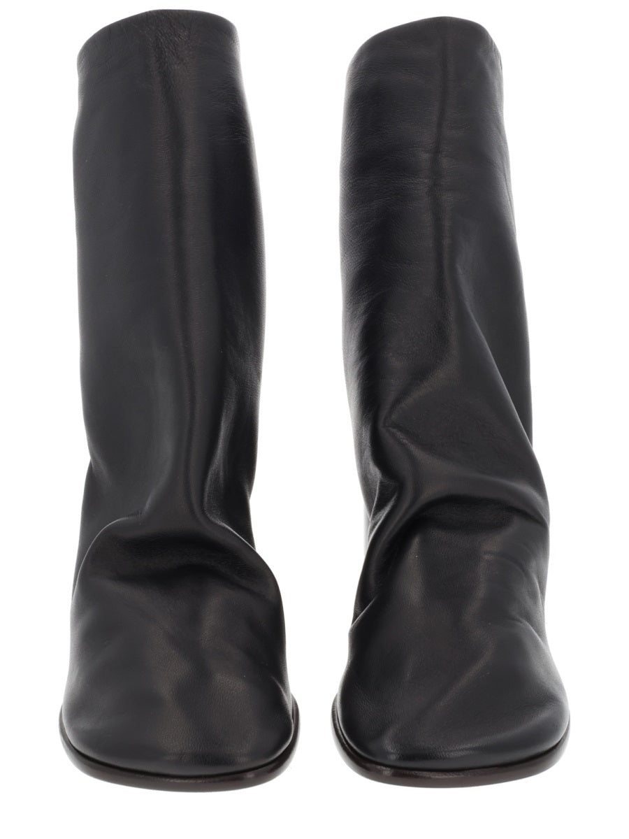 Glove 80 Boots Brown Lamb Leather