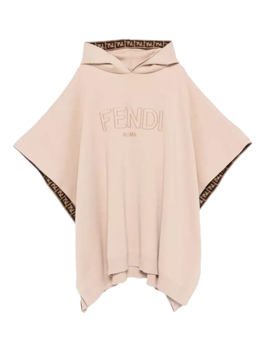 Cape Rome Beige Virgin Wool Trench & Raincoats