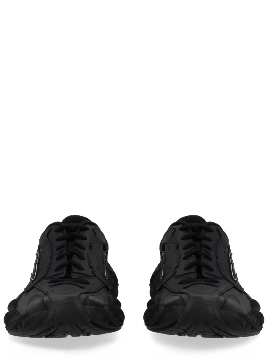 Sneakers Monday Shoe Black Leather Trainers