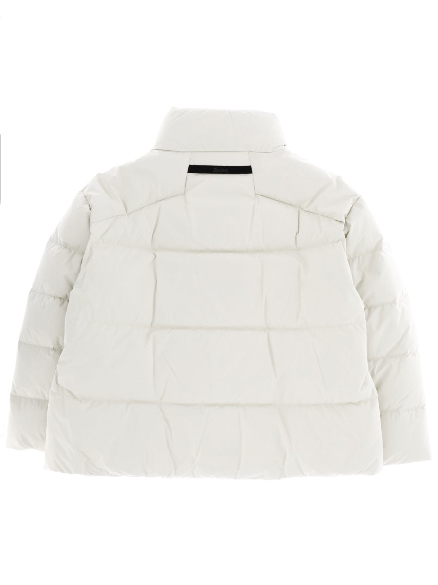 Goretex Jacket Ivory Polyamide Trench & Raincoats