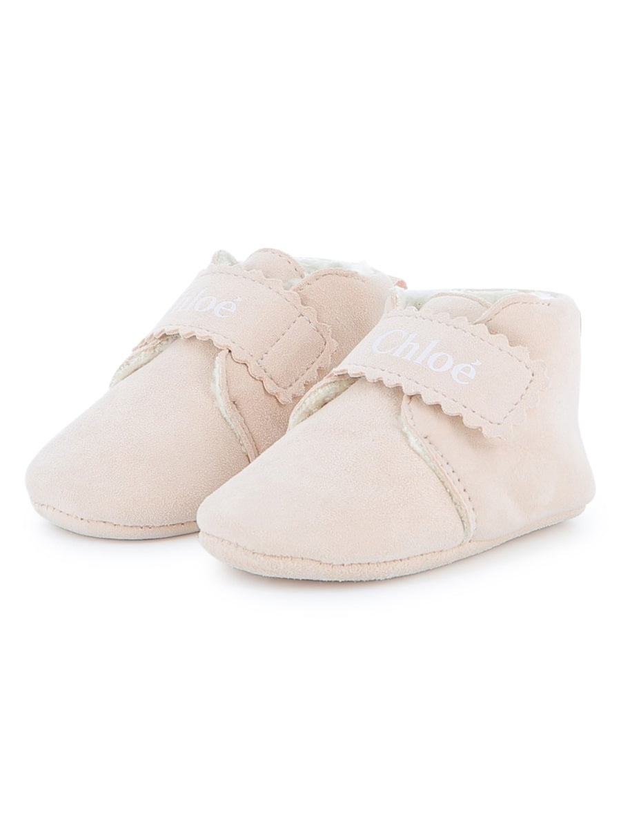Shoes Beige Leather