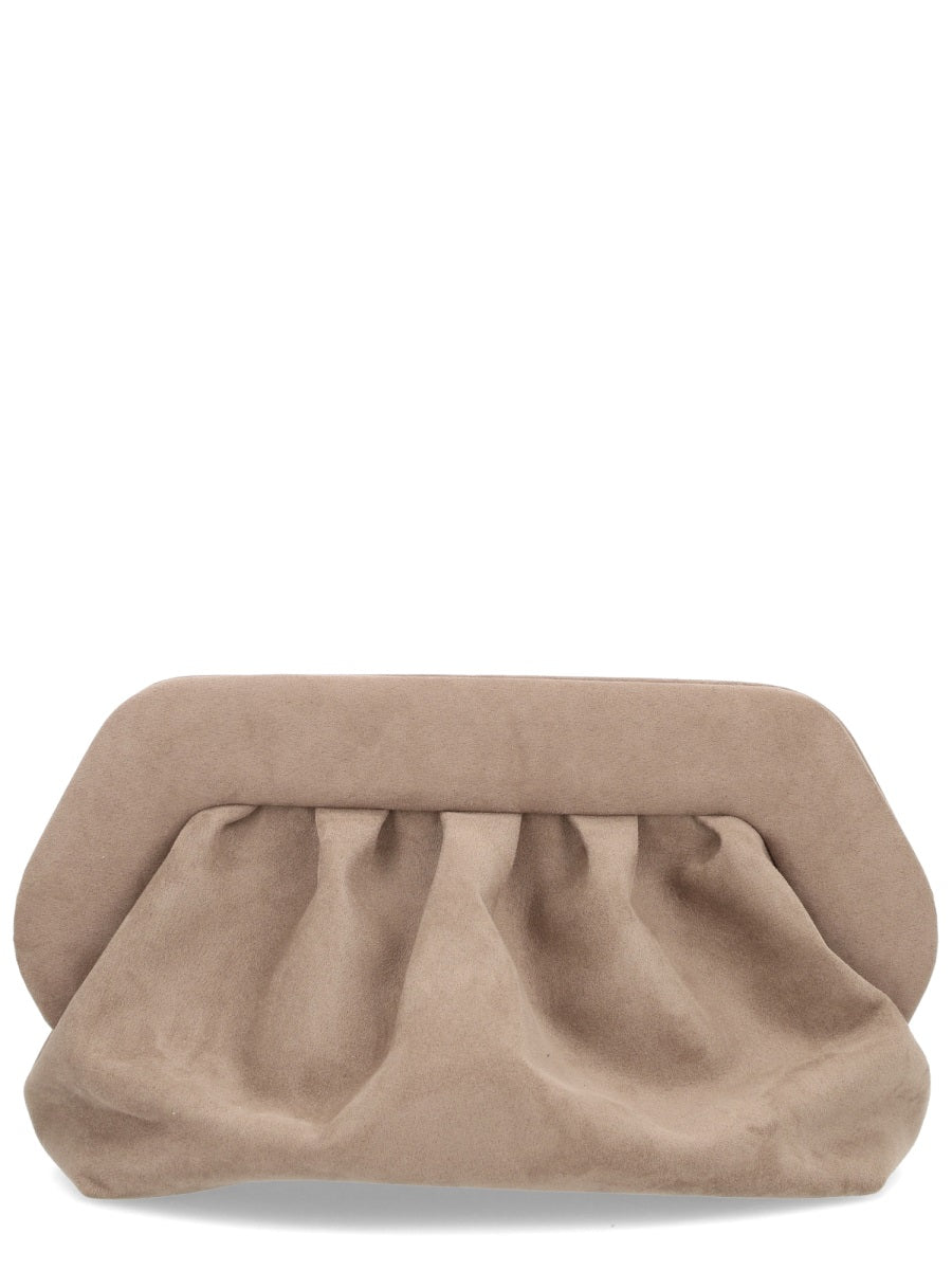 Clutch Bag Finish Grey Polyester